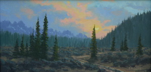 Sawtooth Sunset