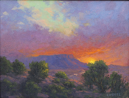 Sunset on the Snake