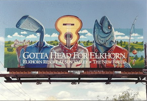 Hand-painted Billboard