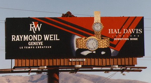Hand-painted Billboard