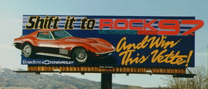 Hand-painted Billboard