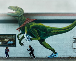 Dinosaur Mural